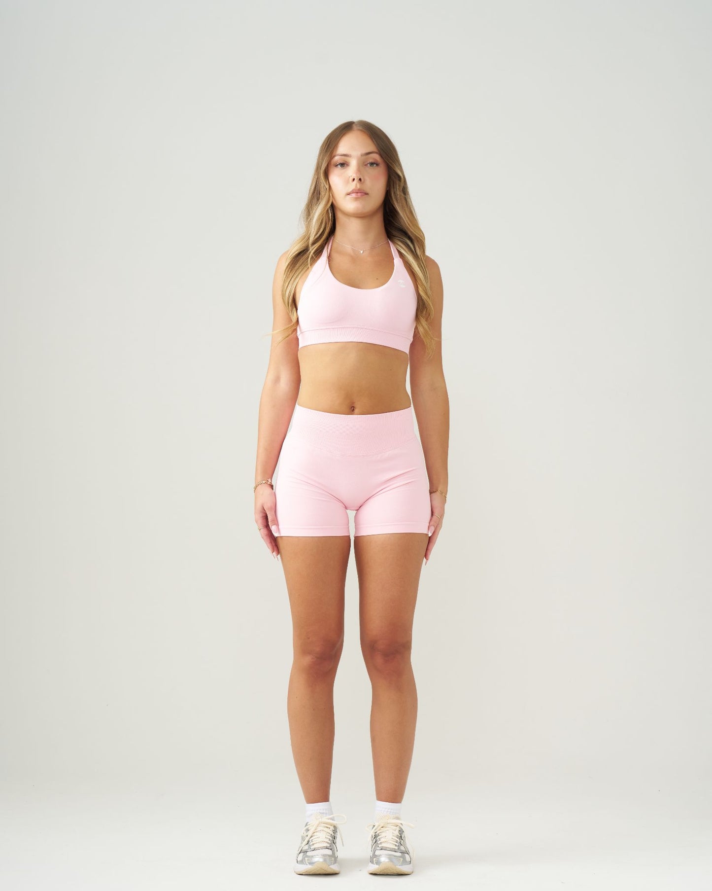 The Sculpt Seamless Sports Bra/shorts set