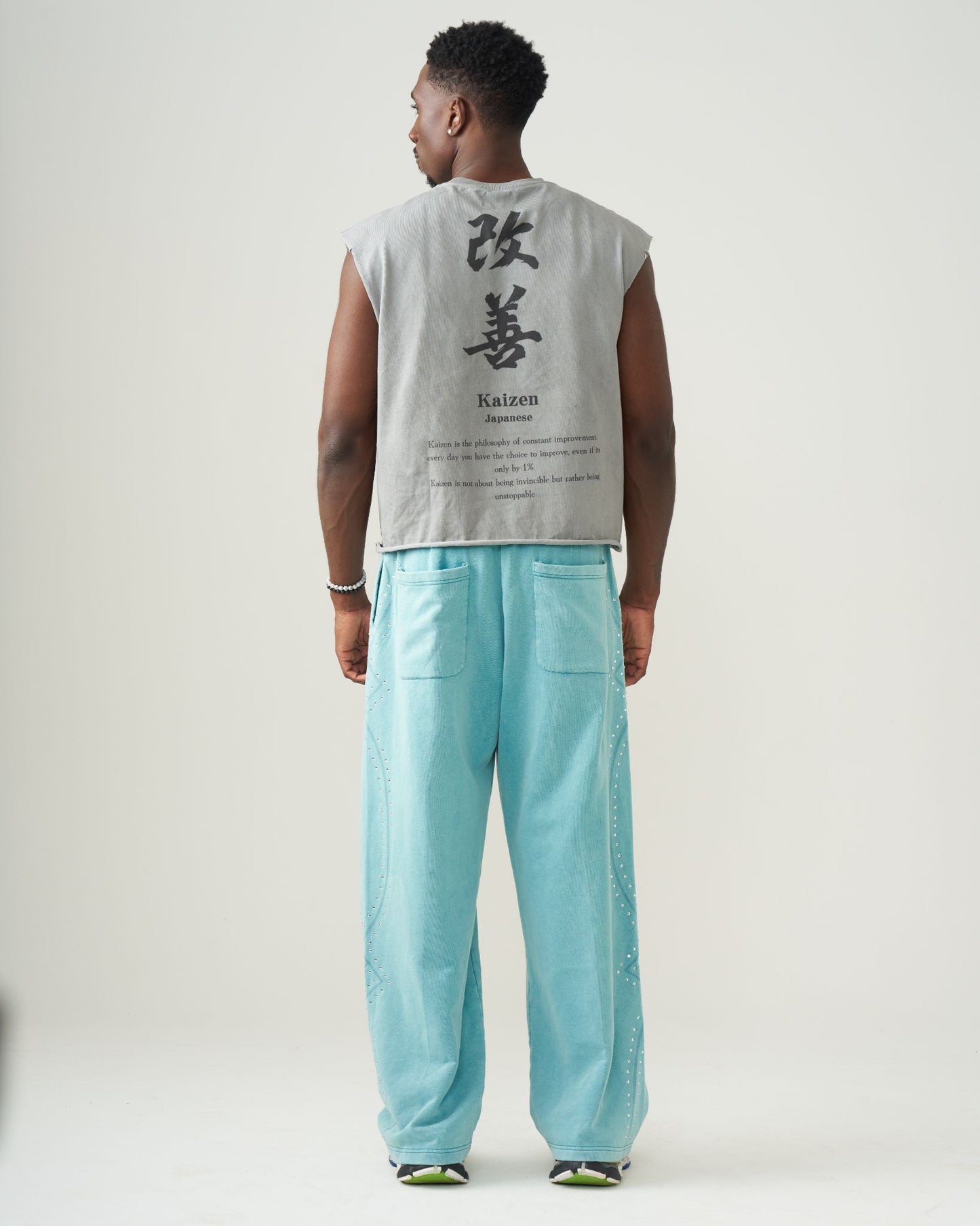 The 'Kaisen' Graphic Sleeveless Shirt