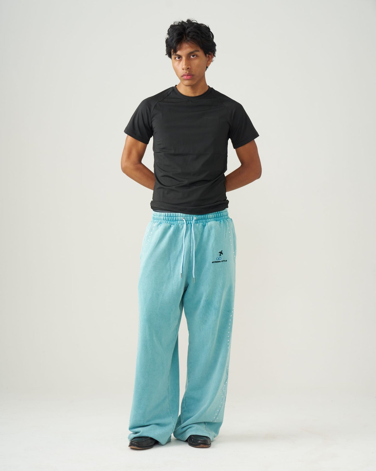 The Studded Track sweatpants