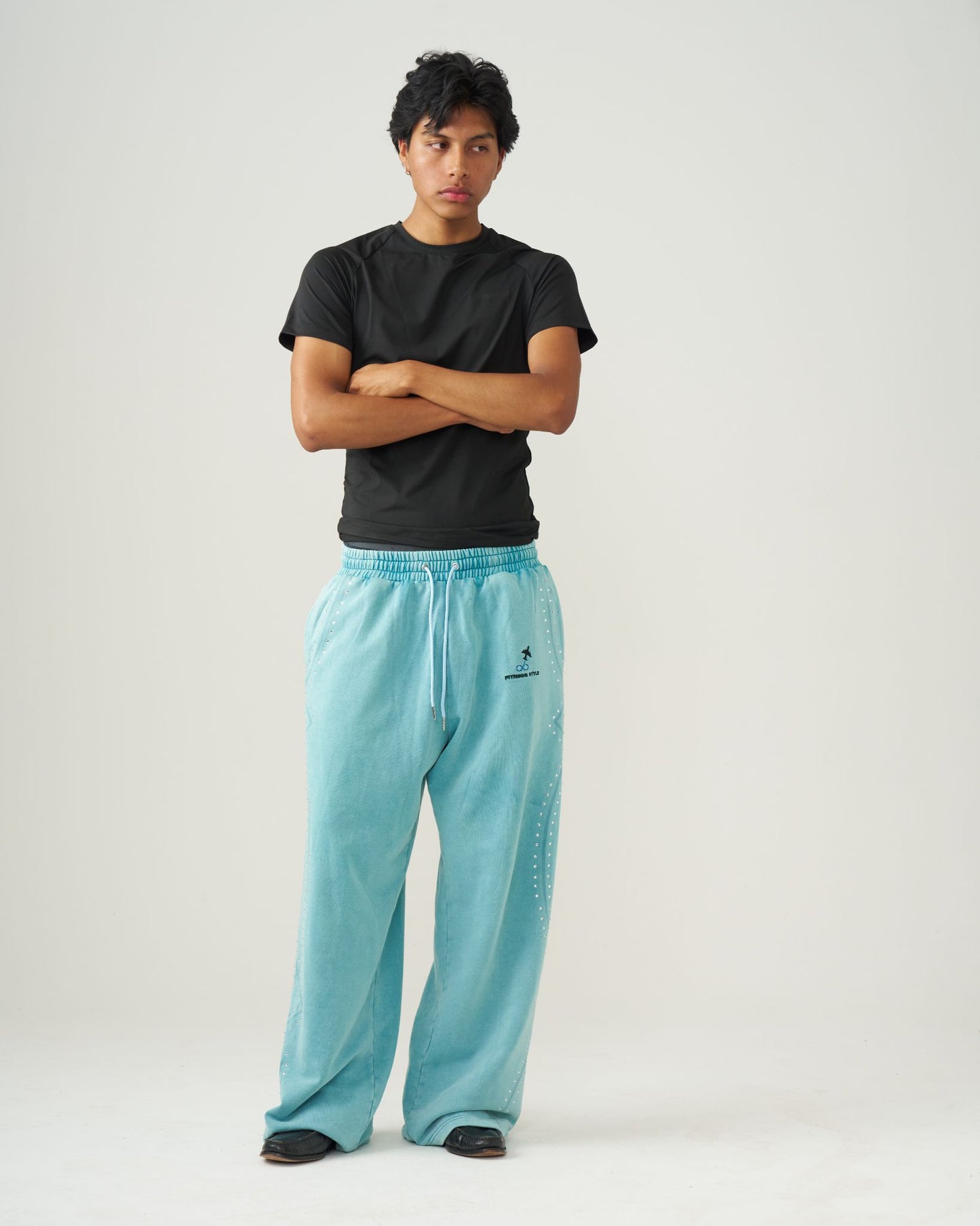 The Studded Track sweatpants