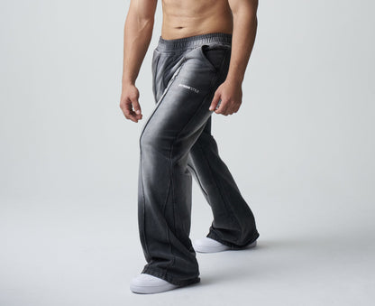 Black Drift Faded Pants