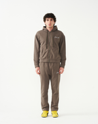 FitnessStyle Brown Hoodie Track Suit