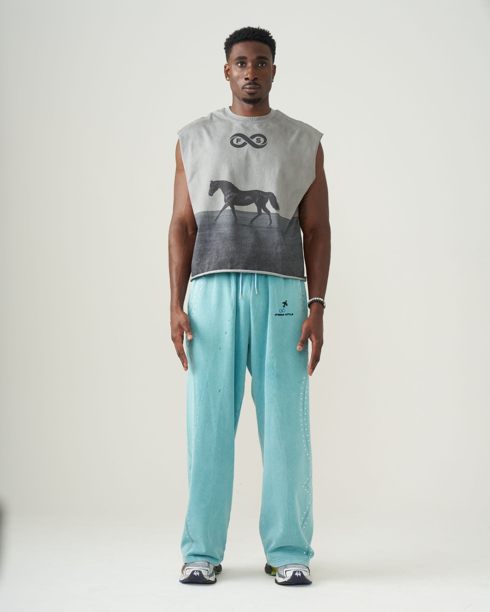 FitnessStyle The 'Kaisen' Graphic Sleeveless Shirt
