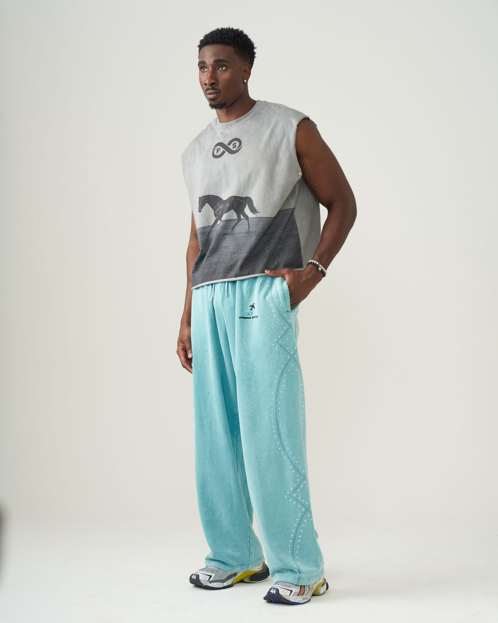 FitnessStyle The 'Kaisen' Graphic Sleeveless Shirt